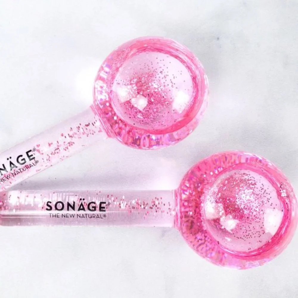 SONAGE FRIOZ ICY GLOBES FACIAL MASSAGER BEAUTY TOOL